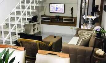 Imagem 2: Sobrado para venda possui 78 metros quadrados com 3 quartos em Caiçara - Praia Grande - SP