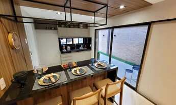 Imagem 3: Lindas casas duplex em construção e em condomínio fechado com 125m², 3 quartos sendo 2 suí