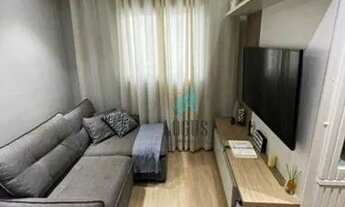 Imagem 2: Cobertura bem distribuído 90m² (45m² + 45m²) composto de 2 dormitórios, à venda por R$ 380