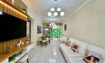 Imagem 3: Apartamento com 2 Quartos (1 Suíte), 1 Vaga e Lazer, à venda em Jardim Astúrias, Guarujá/S