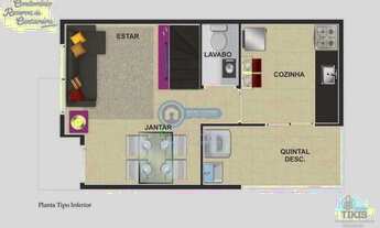 Imagem 6: Casa de Condomínio em Parque Casa de Pedra, São Paulo - 60m², 2 dormitórios, 1 suíte, 2 ba