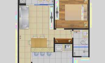 Imagem 6: Oportunidade lançamento apartamento quarto e sala São Pedro