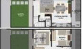 Imagem 6: Casa para venda com 70 metros quadrados com 3 quartos em Alterosas - Serra - ES