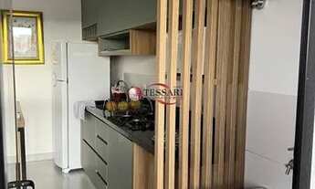 Imagem 7: Aluga apartamento Jardim Redentor com 1 dormitório, sala , cozinha sacada gourmet, mobilia