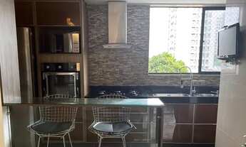 Imagem 7: Apartamento todo reformado na Madalena, 96m2, 3 quartos, 2 vagas, cozinha integrada à sala