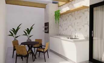 Imagem 7: Linda Casa Geminada Duplex com 3 Quartos, Suíte com Closet e Varanda e 2 Vagas no Bairro I