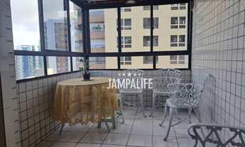 Imagem 2: Apartamento com 3 dormitórios para alugar, 110 m² por R$ 4.000,00/mês - Tambaú - João Pess