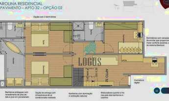 Imagem 4: Cobertura com 3 dormitórios à venda, 122 m² por R$ 1.340.000,00 - Nova Petrópolis - São Be