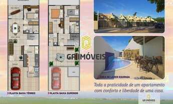 Imagem 3: Casa em condomínio fechado na Barra de São Miguel com varanda e 3 suítes, piso porcelanato