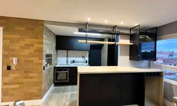 Imagem 2: Lindo Apartamento Semi mobiliado com 2 dormitórios à venda por R$ 636.000 - Jardim Lindóia