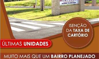 Imagem 6: Lote 160m² Monterrey - Monte Mor/Hortolândia (Bairro Planejado) UNICO COM PARCELAS FIXAS