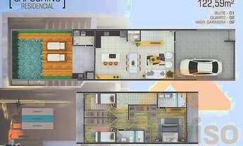 Imagem 6: Geminado para Venda em Joinville, Saguaçu, 3 dormitórios, 1 suíte, 1 banheiro, 2 vagas