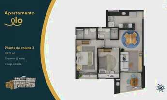 Imagem 3: Apartamento para venda no Les Amis Lagoa Nova em Natal/RN