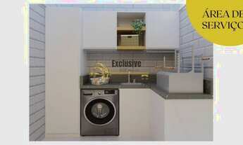 Imagem 6: Cobertura acesso interno 2 dormitórios na Vila Bela Vista- Santo André