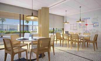 Imagem 5: Cobertura linear terraço coberto e descoberto vista para Praia do Pepê com 354 m², 3 stes