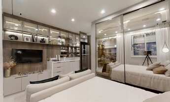 Imagem: Studio 25m² 1 quarto, more Ao Lado da Estação