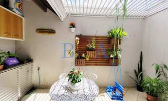 Imagem 2: Condomínio fechado sobrado para venda, 136m2, 3 quartos 1 suíte, quintal com churrasqueira