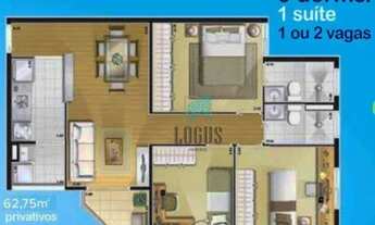 Imagem 3: Apartamento com 3 dormitórios à venda, 82 m² por R$ 459.700,00 - Nova Petrópolis - São Ber