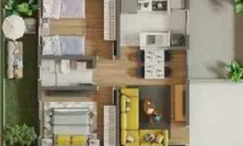 Imagem 4: Apartamento para venda possui 52 metros quadrados com 2 quartos em Ouro Verde - Campo Larg