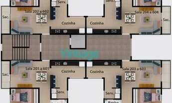 Imagem 7: APARTAMENTO 04 QTOS 01 SUITES 02 VGAS NO BAIRRO SANTA CRUZ IND. EM CONTAGEM