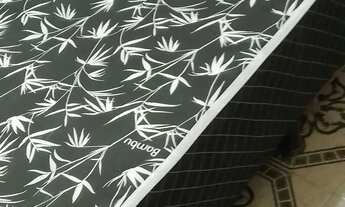 Imagem: Quarto e banheiro. 350,00 reais