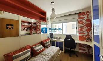 Imagem 2: CV) Amplo apartamento à venda, mobiliado, com 04 dormitórios, 02 vagas, em Campinas/São J