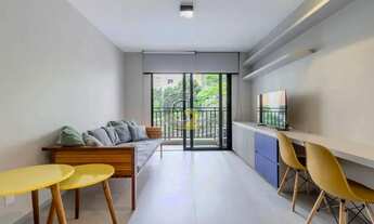 Imagem: Studio mobiliado para locação em Higienópolis