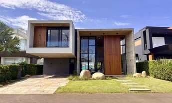 Imagem: Casa mobiliada e decorada à beira do lago