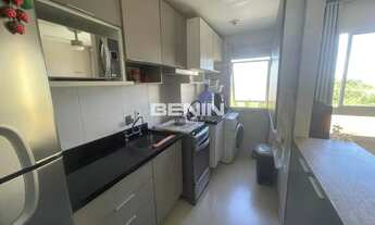 Imagem 4: Apartamento semi mobiliado, 02 dormitórios, sendo 01 suíte e com churrasqueira. Apartament