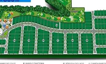 Imagem 2: Lote no Condomínio Caribe Golf SPA muito bem localizado
