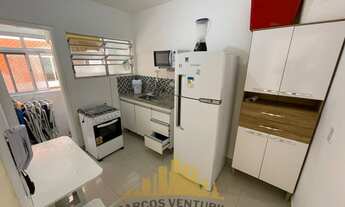 Imagem 5: Apartamento Prédio Frente Mar 1 dormitório- Aviação - Praia Grande - SP