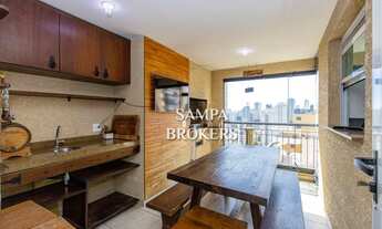 Imagem 5: Apartamento em andar alto, planta bem distribuída e churrasqueira na varanda!