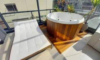 Imagem 3: Apto Mobiliado 91m2, 1 suíte, 1 vaga c/ Ofúro na varanda e depósito no Itaim, SP