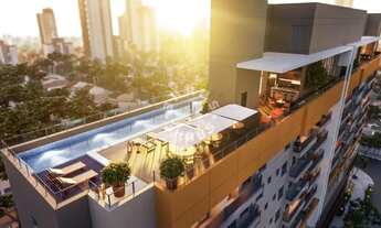 Imagem 6: Studio de 18m², 01 banheiro com ventilação natural