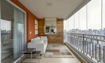 Imagem 2: Conforto e sofisticação redefinidos: apartamento mobiliado e em andar alto na Vila Olímpia