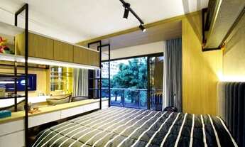 Imagem 2: Studio Apartamento com 1 Quarto e 1 banheiro para Aluguel, 53 m²