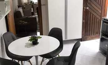 Imagem 7: Sobrado para venda possui 78 metros quadrados com 3 quartos em Caiçara - Praia Grande - SP