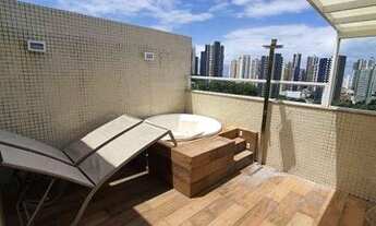 Imagem 7: Apartamento triplex para venda possui 116 m2com 1 quarto em Acupe de Brotas - Salvador - B