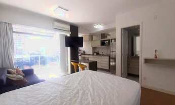 Imagem 2: Apartamento com 1 dormitório para alugar, 34 m² por R$ 3.816,23/mês - Brooklin - São Paulo