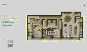 Imagem 4: Apartamento à venda, 138 m² por R$ 2.528.400,00 - Cabral - Curitiba/PR