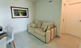 Imagem 5: Apartamento 5º andar com vista para o mar, 2 quartos com suíte, 2 vagas, elevador e piscin