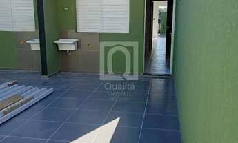 Imagem: Casa recém finalizada com 1 dormitório