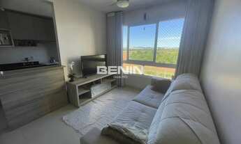 Imagem 3: Apartamento semi mobiliado, 02 dormitórios, sendo 01 suíte e com churrasqueira. Apartament