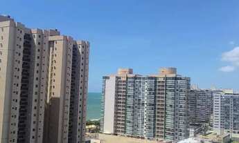 Imagem 4: ED. ILHAS DE VENEZA - AP 2 QUARTOS C/ SUÍTE - SEMIMOBILIADO - 1 QD MAR - VISTA MAR - ANDAR