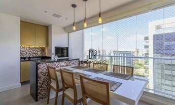 Imagem 2: Apartamento com 3 dormitórios para alugar, 134 m² por R$ 18.130,00/mês - Brooklin - São Pa