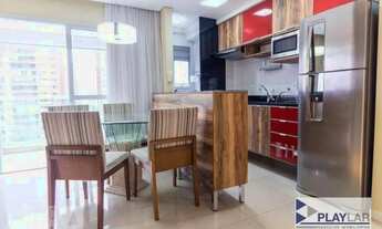 Imagem 2: Apartamento Duplex com 2 dormitórios para alugar, 74 m² por R$ 7.540,99/mês - Granja Julie