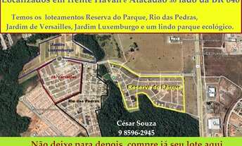 Imagem 7: Lotes em Valparaíso nos loteamentos Jd. Luxemburgo, Reserva do Parque, Jd. Luxemburgo