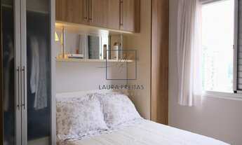 Imagem 6: Charmoso apto 55 m², sacada. living para 2 ambientes, 2 dormitórios, 1 banheiro, 1 vaga