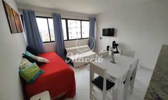 Imagem 4: Quarto e sala compacto, mobiliado, em excelente localização na Ponta Verde