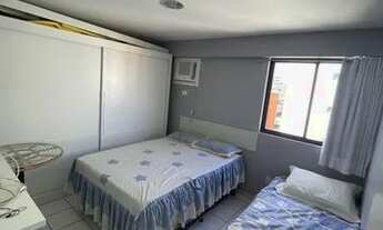 Imagem 6: Apartamento quarto e sala com varanda mobiliado- Jatiúca